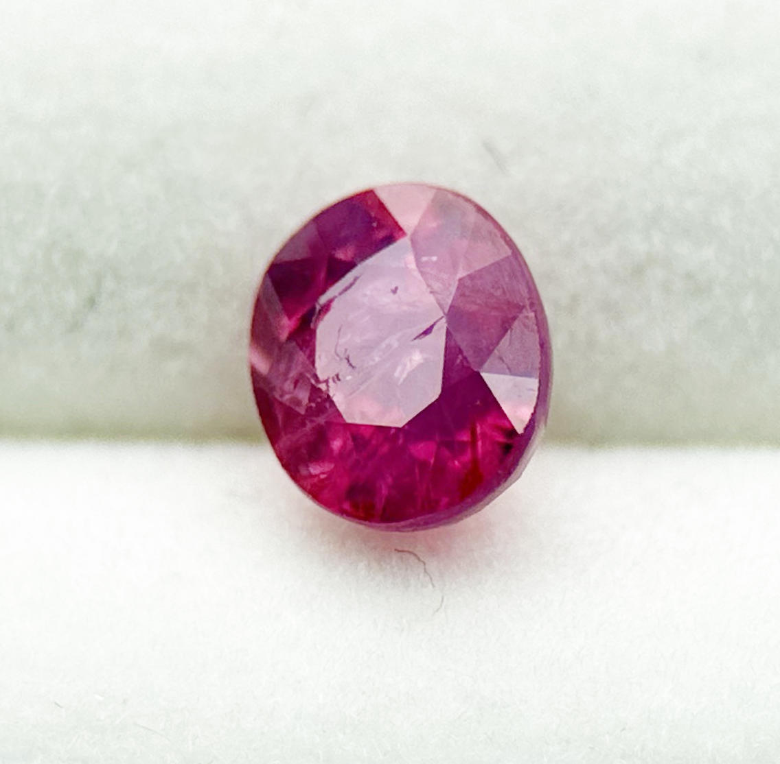 1.04 carat natural unheated ruby from Tanzania, GIA certified