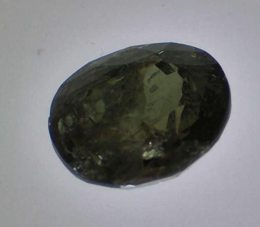 Kornerupine 0.90CT Untreated Blue-Green. from Madagascar