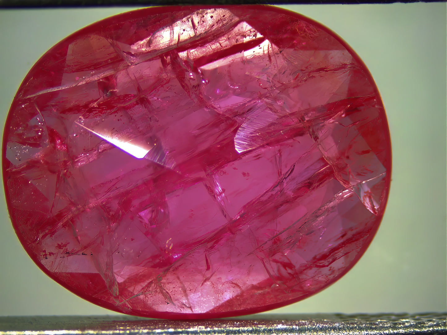 GIA Certified 3.12 Carat Red Ruby Unheated/Untreated, GIA report included