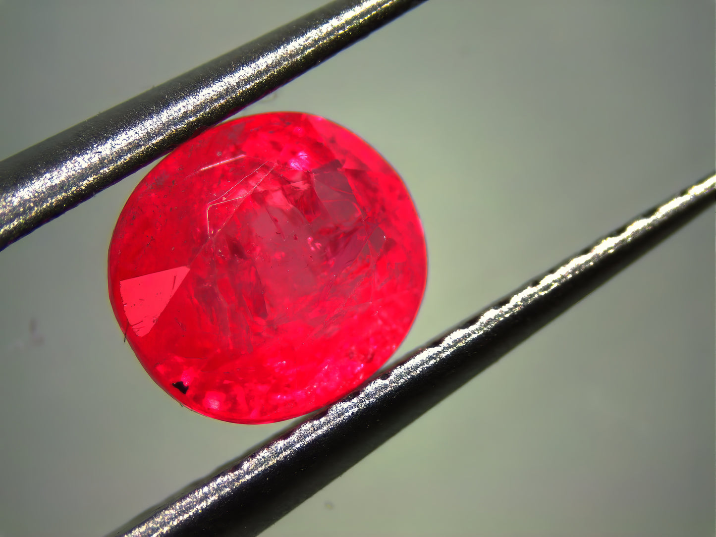 GIA Certified 1.13 carats Red Ruby Unheated/Untreated. GIA report included